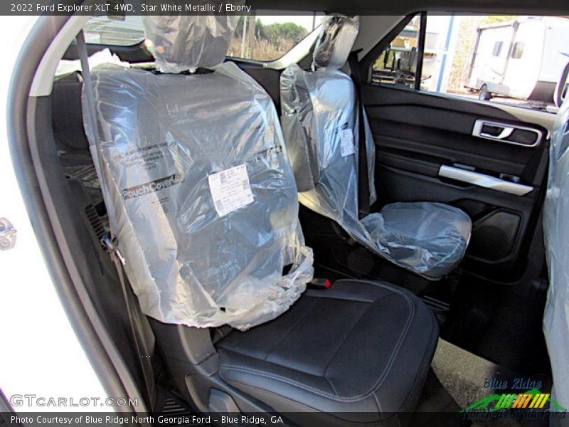 Star White Metallic / Ebony 2022 Ford Explorer XLT 4WD
