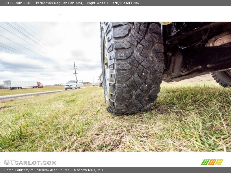 Bright White / Black/Diesel Gray 2017 Ram 2500 Tradesman Regular Cab 4x4