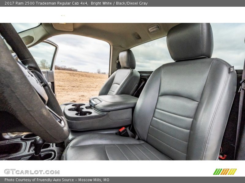 Bright White / Black/Diesel Gray 2017 Ram 2500 Tradesman Regular Cab 4x4