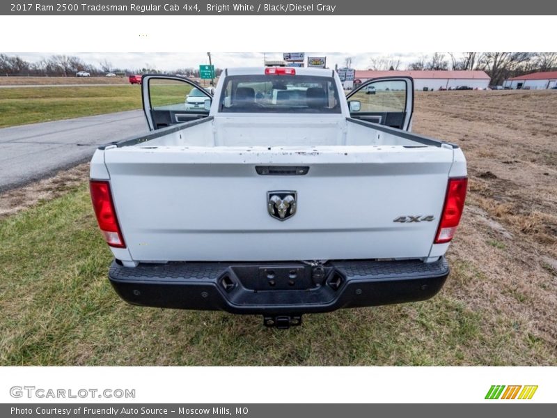 Bright White / Black/Diesel Gray 2017 Ram 2500 Tradesman Regular Cab 4x4