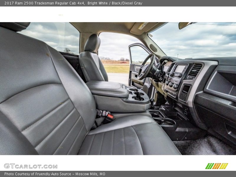 Bright White / Black/Diesel Gray 2017 Ram 2500 Tradesman Regular Cab 4x4