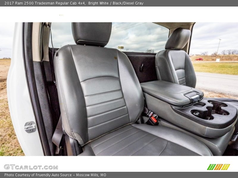 Bright White / Black/Diesel Gray 2017 Ram 2500 Tradesman Regular Cab 4x4