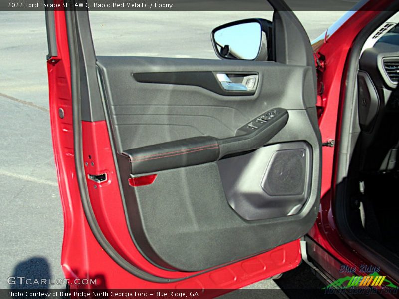 Rapid Red Metallic / Ebony 2022 Ford Escape SEL 4WD