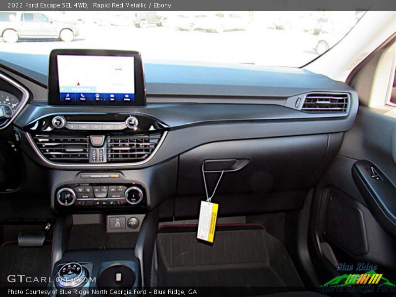 Rapid Red Metallic / Ebony 2022 Ford Escape SEL 4WD