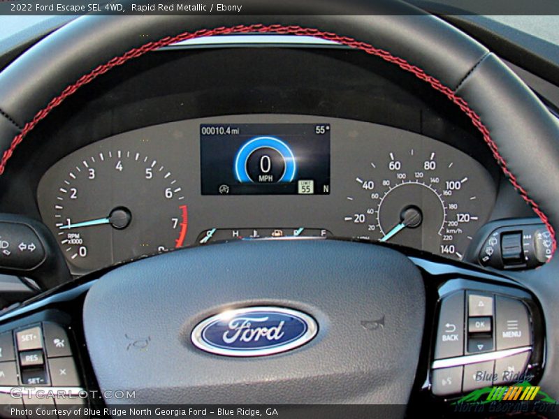 Rapid Red Metallic / Ebony 2022 Ford Escape SEL 4WD