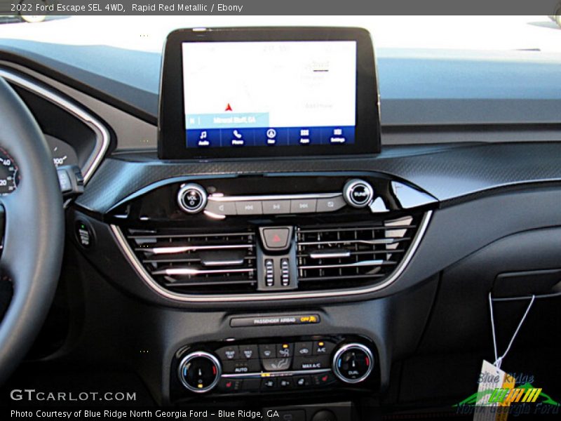 Rapid Red Metallic / Ebony 2022 Ford Escape SEL 4WD