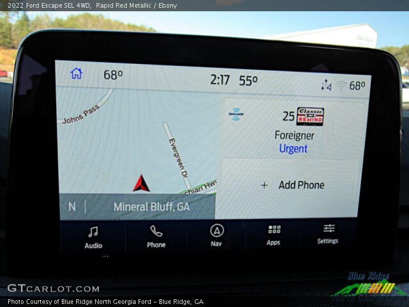 Rapid Red Metallic / Ebony 2022 Ford Escape SEL 4WD
