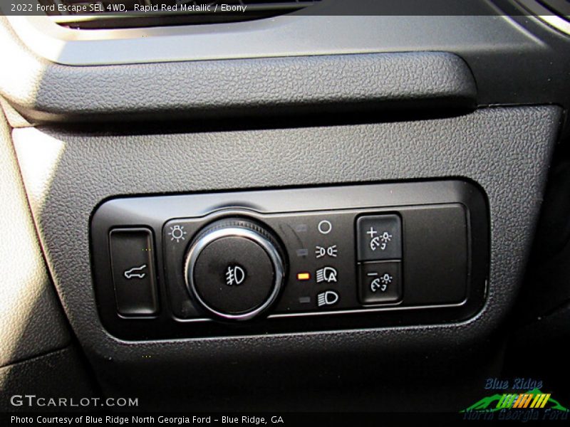 Rapid Red Metallic / Ebony 2022 Ford Escape SEL 4WD