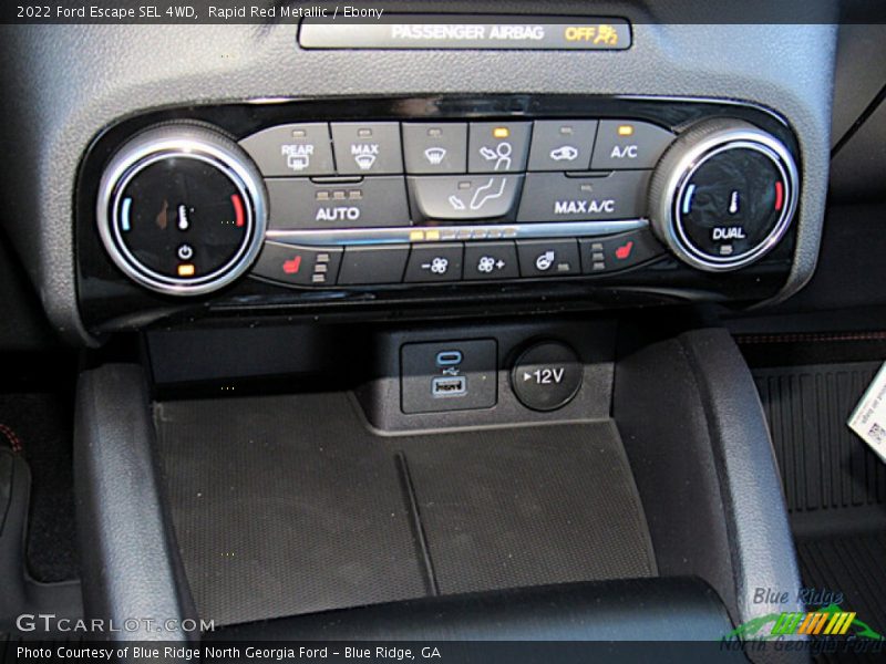 Rapid Red Metallic / Ebony 2022 Ford Escape SEL 4WD