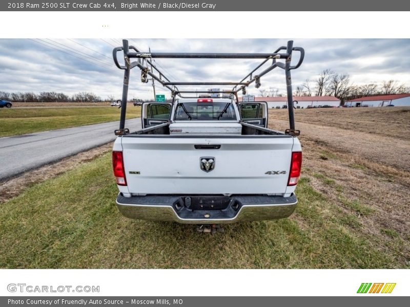 Bright White / Black/Diesel Gray 2018 Ram 2500 SLT Crew Cab 4x4