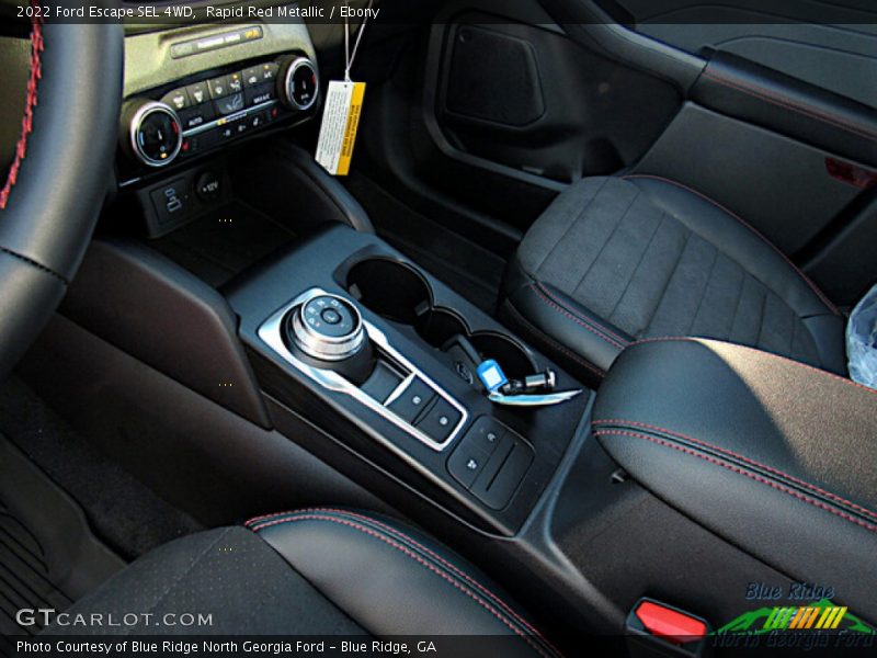 Rapid Red Metallic / Ebony 2022 Ford Escape SEL 4WD