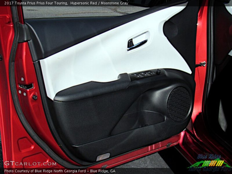 Hypersonic Red / Moonstone Gray 2017 Toyota Prius Prius Four Touring