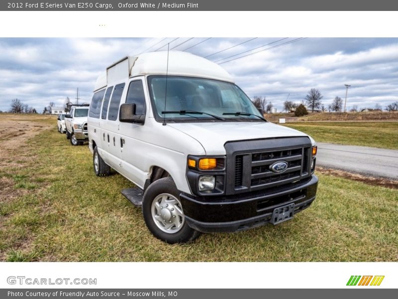Oxford White / Medium Flint 2012 Ford E Series Van E250 Cargo