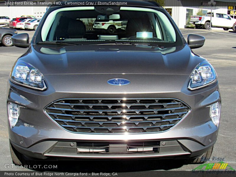 Carbonized Gray / Ebony/Sandstone 2022 Ford Escape Titanium 4WD