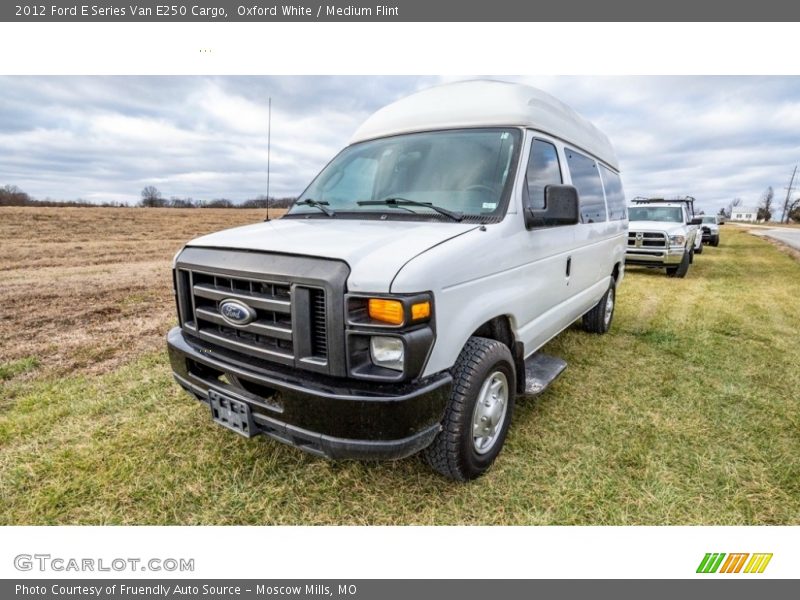 Oxford White / Medium Flint 2012 Ford E Series Van E250 Cargo