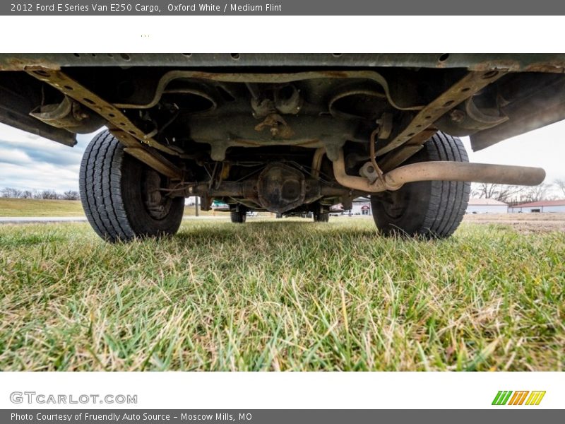 Oxford White / Medium Flint 2012 Ford E Series Van E250 Cargo