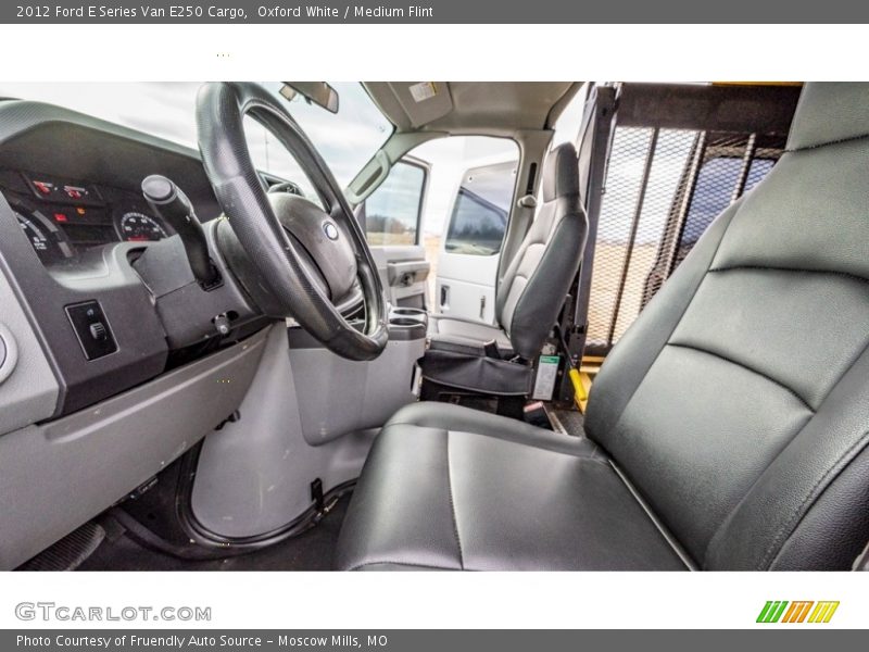 Oxford White / Medium Flint 2012 Ford E Series Van E250 Cargo