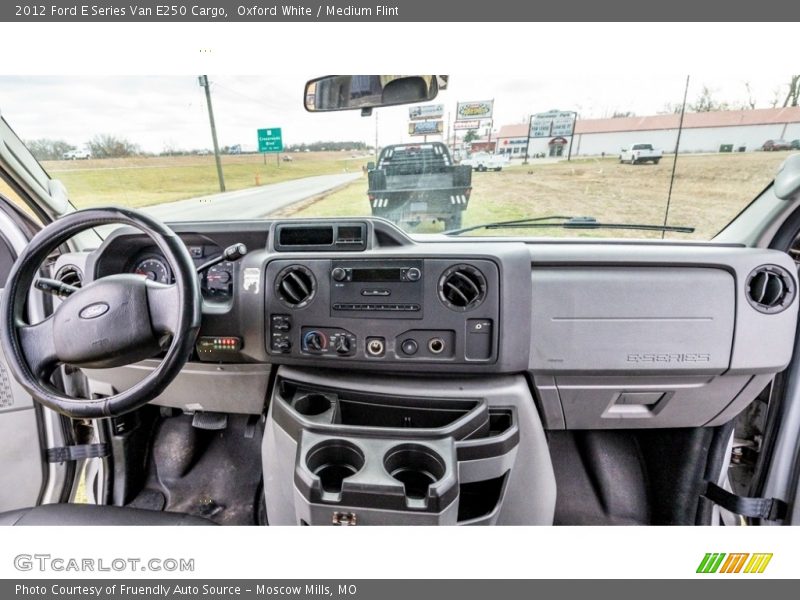 Oxford White / Medium Flint 2012 Ford E Series Van E250 Cargo