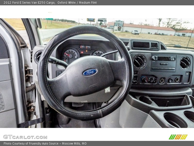 Oxford White / Medium Flint 2012 Ford E Series Van E250 Cargo