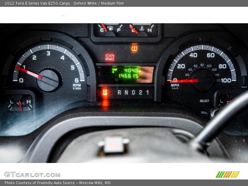 Oxford White / Medium Flint 2012 Ford E Series Van E250 Cargo