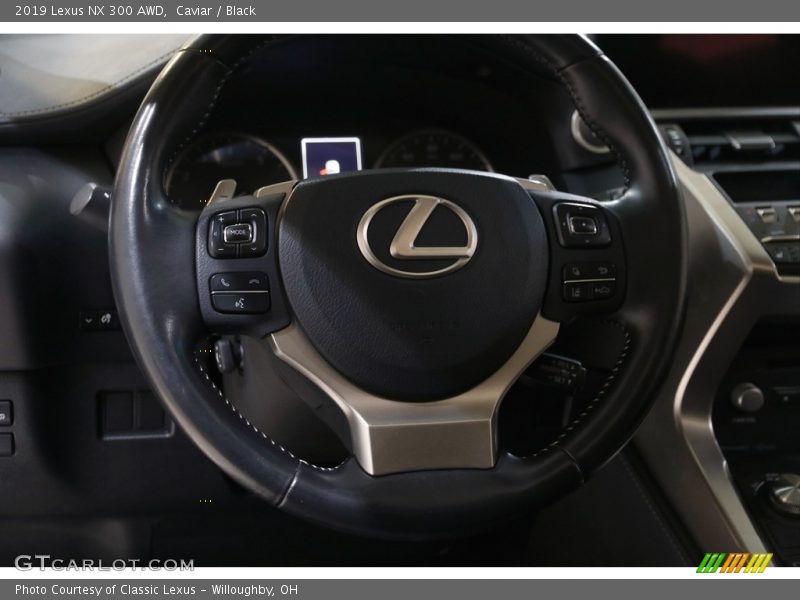 Caviar / Black 2019 Lexus NX 300 AWD