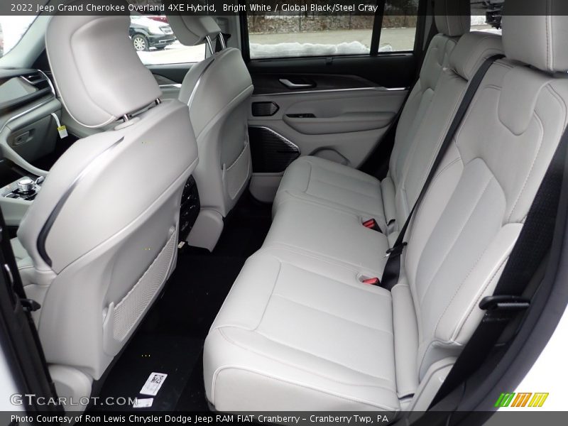 Rear Seat of 2022 Grand Cherokee Overland 4XE Hybrid