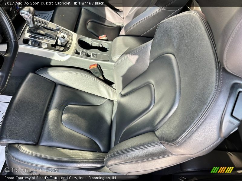 Front Seat of 2017 A5 Sport quattro Cabriolet