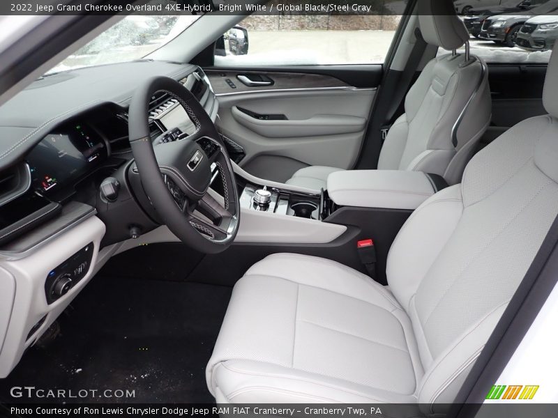 Front Seat of 2022 Grand Cherokee Overland 4XE Hybrid