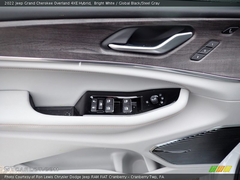 Door Panel of 2022 Grand Cherokee Overland 4XE Hybrid