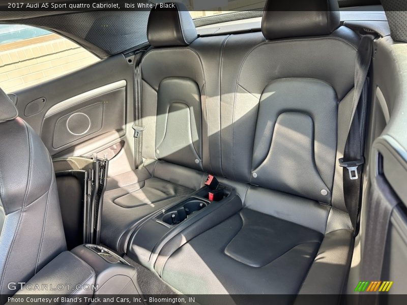 Rear Seat of 2017 A5 Sport quattro Cabriolet