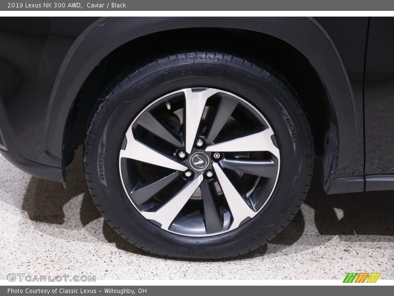 Caviar / Black 2019 Lexus NX 300 AWD
