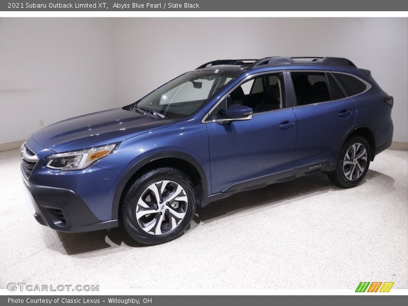 Abyss Blue Pearl / Slate Black 2021 Subaru Outback Limited XT