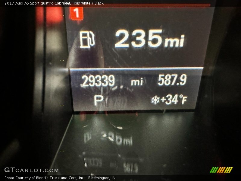Ibis White / Black 2017 Audi A5 Sport quattro Cabriolet