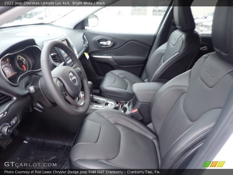 Bright White / Black 2022 Jeep Cherokee Latitude Lux 4x4