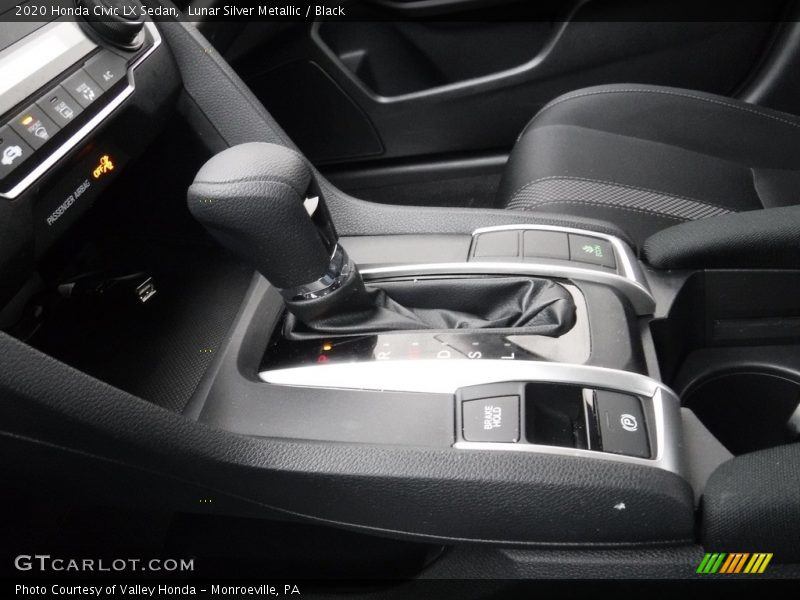 Lunar Silver Metallic / Black 2020 Honda Civic LX Sedan