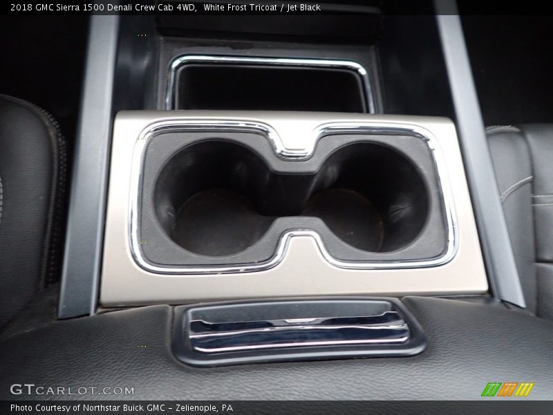 White Frost Tricoat / Jet Black 2018 GMC Sierra 1500 Denali Crew Cab 4WD