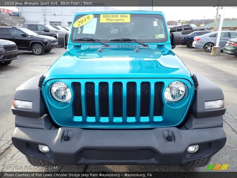 Bikini Pearl / Black 2019 Jeep Wrangler Sport 4x4