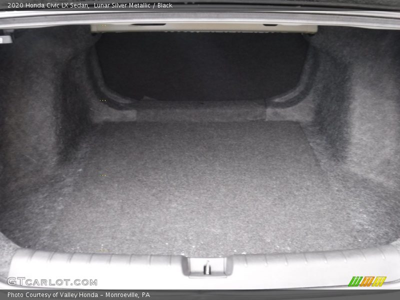 Lunar Silver Metallic / Black 2020 Honda Civic LX Sedan