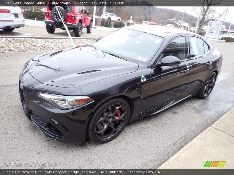 2020 Giulia TI Quadrifoglio Vulcano Black Metallic