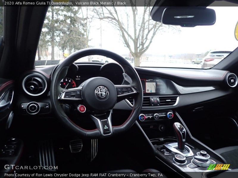 Dashboard of 2020 Giulia TI Quadrifoglio