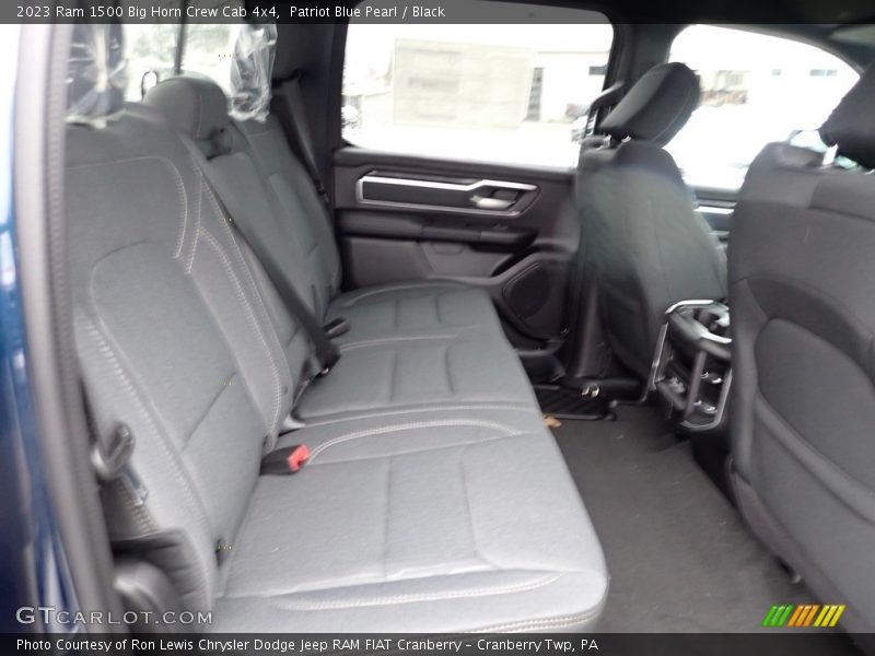 Patriot Blue Pearl / Black 2023 Ram 1500 Big Horn Crew Cab 4x4