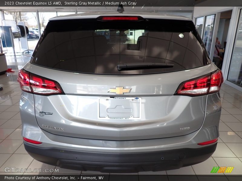Sterling Gray Metallic / Medium Ash Gray 2023 Chevrolet Equinox LS AWD
