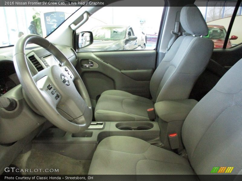 Lava Red / Graphite 2016 Nissan Frontier SV Crew Cab