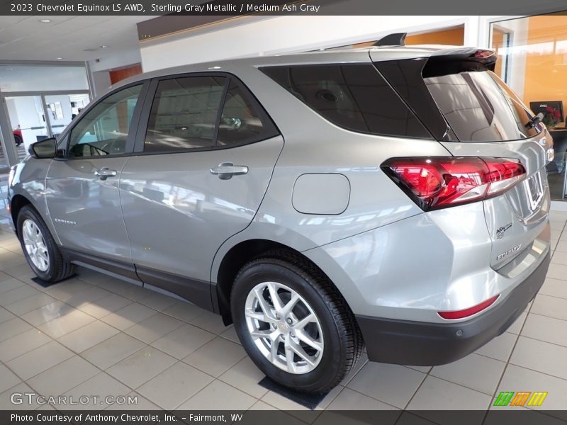 Sterling Gray Metallic / Medium Ash Gray 2023 Chevrolet Equinox LS AWD