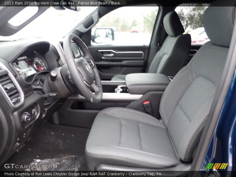 Front Seat of 2023 1500 Big Horn Crew Cab 4x4