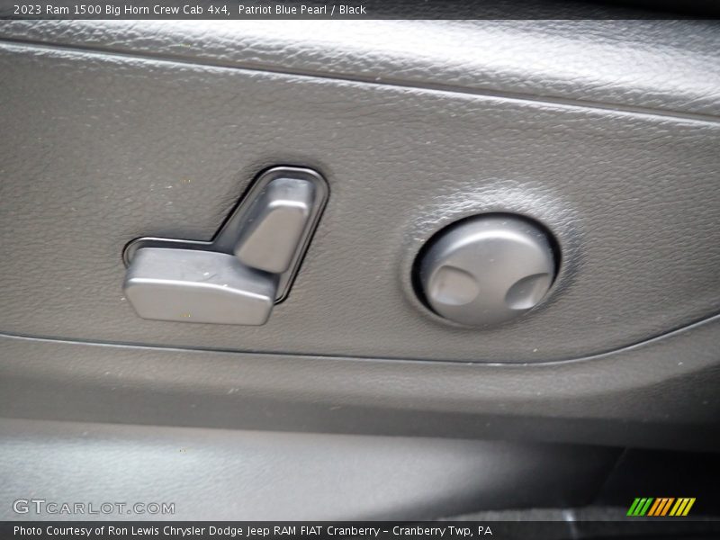 Patriot Blue Pearl / Black 2023 Ram 1500 Big Horn Crew Cab 4x4