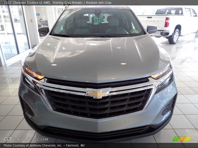 Sterling Gray Metallic / Medium Ash Gray 2023 Chevrolet Equinox LS AWD