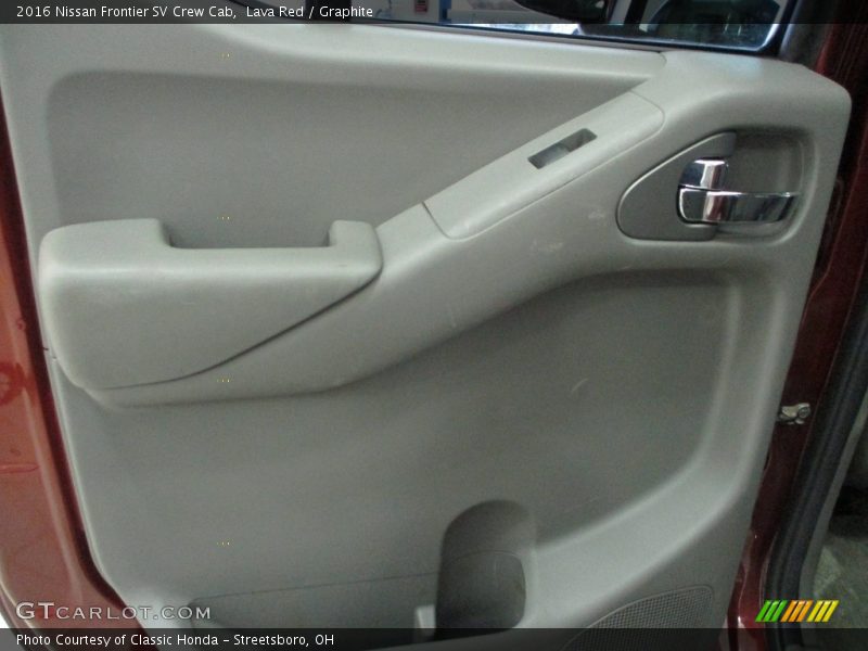 Lava Red / Graphite 2016 Nissan Frontier SV Crew Cab