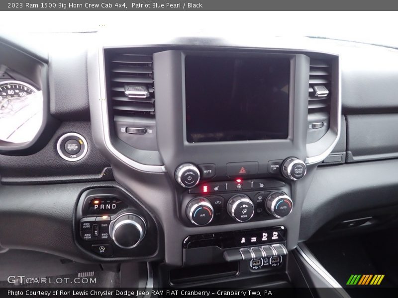 Patriot Blue Pearl / Black 2023 Ram 1500 Big Horn Crew Cab 4x4