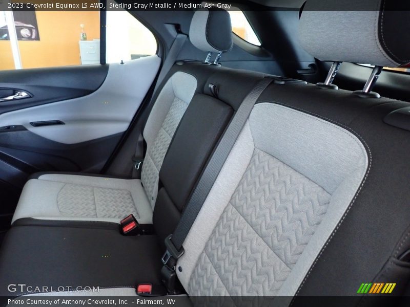 Rear Seat of 2023 Equinox LS AWD